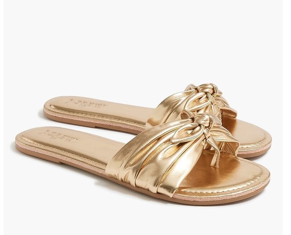 J.Crew Bow Flip Flops
